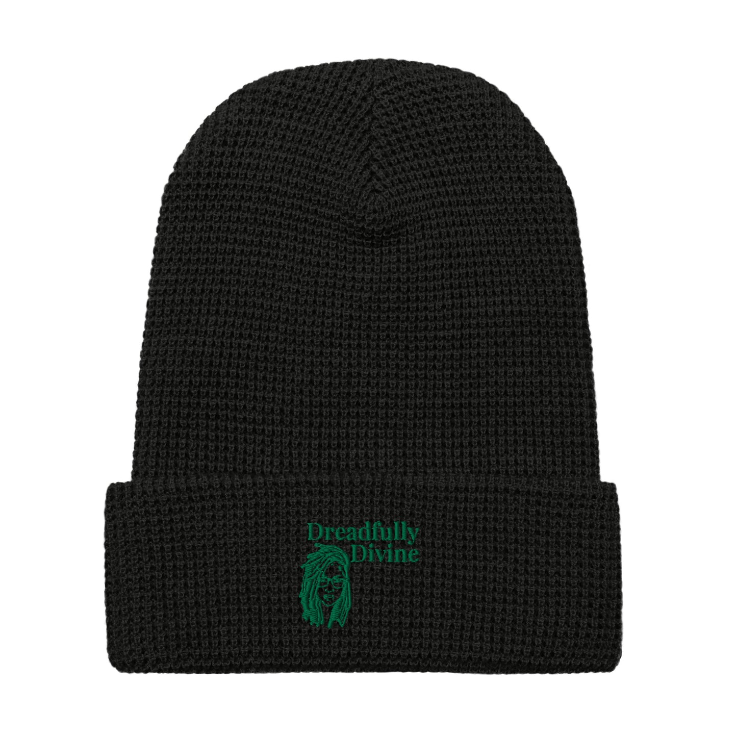 DD Woman (Green) Waffle Beanie