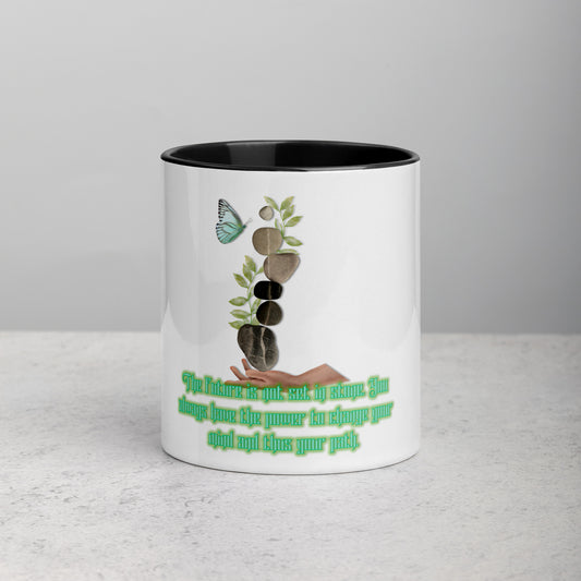 Set In Stone Mug With Color Inside