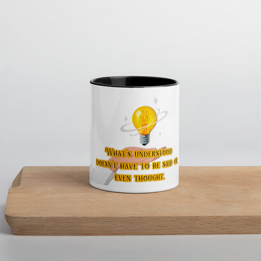 Lightbulb #2 Mug With Color Inside