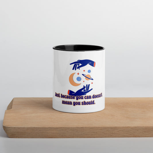 Choices #1 Mug With Color Inside