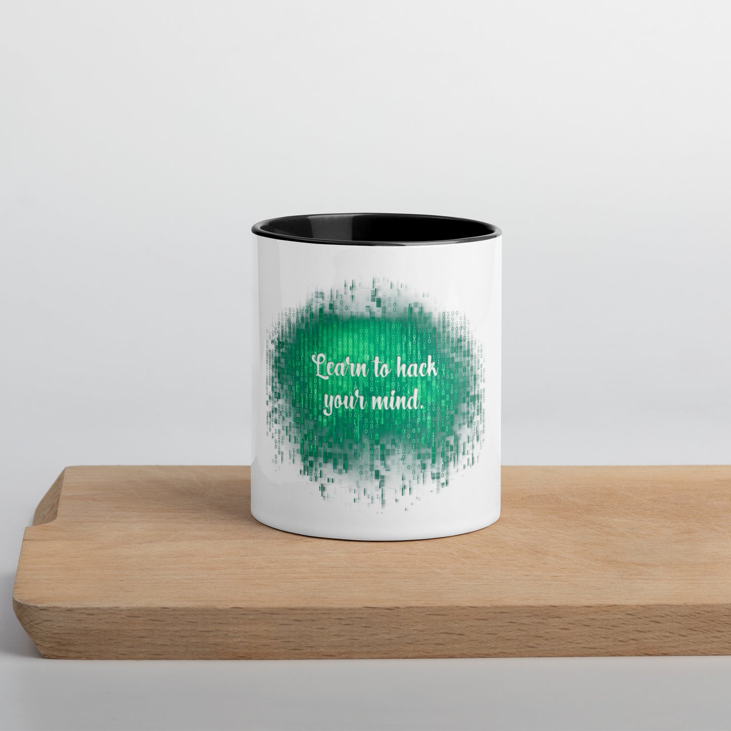 Binary Breakdown Mug with Color Inside