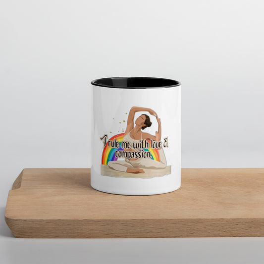 Affirmation #1 Mug With Color Inside