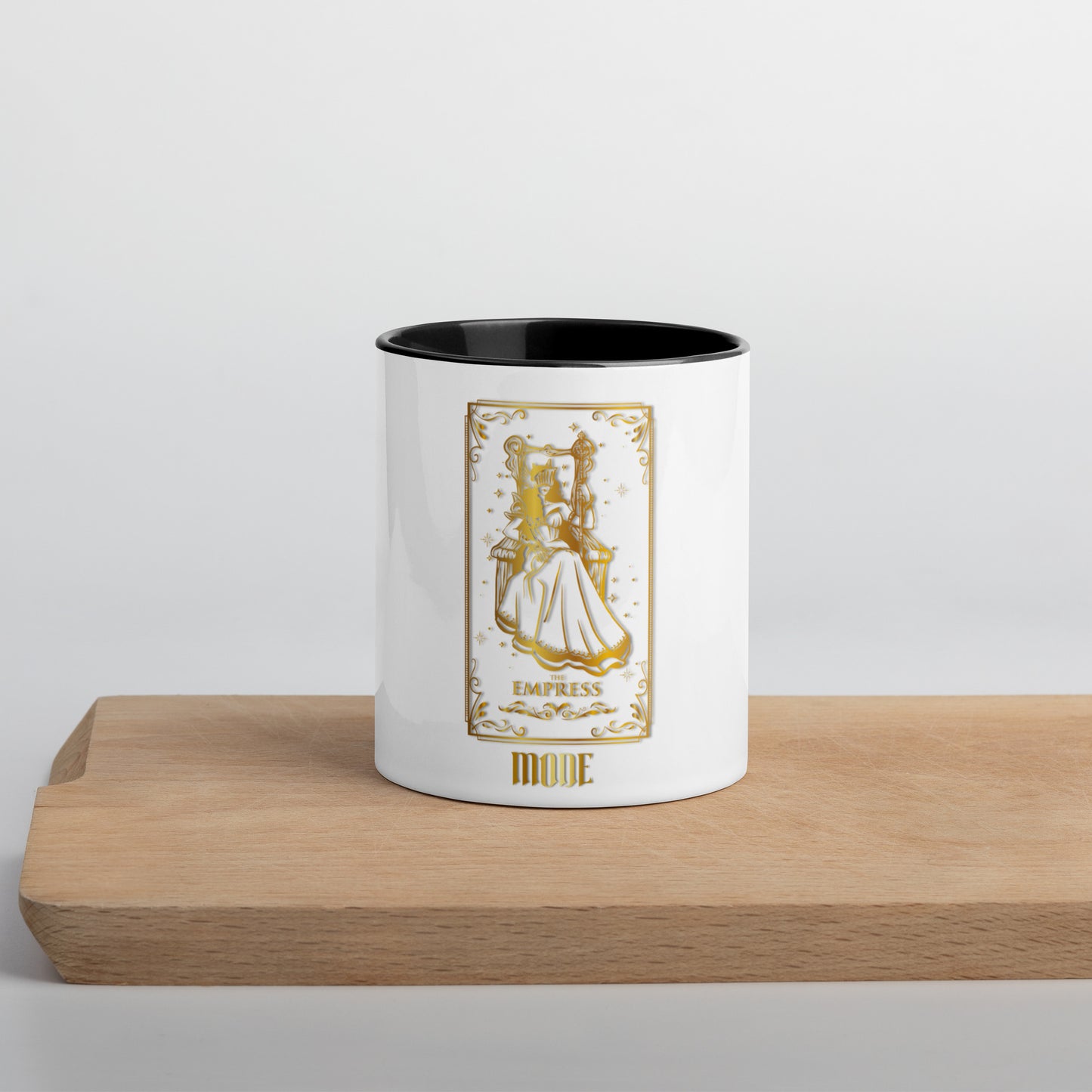 Empress (Gold) Mug With Color Inside