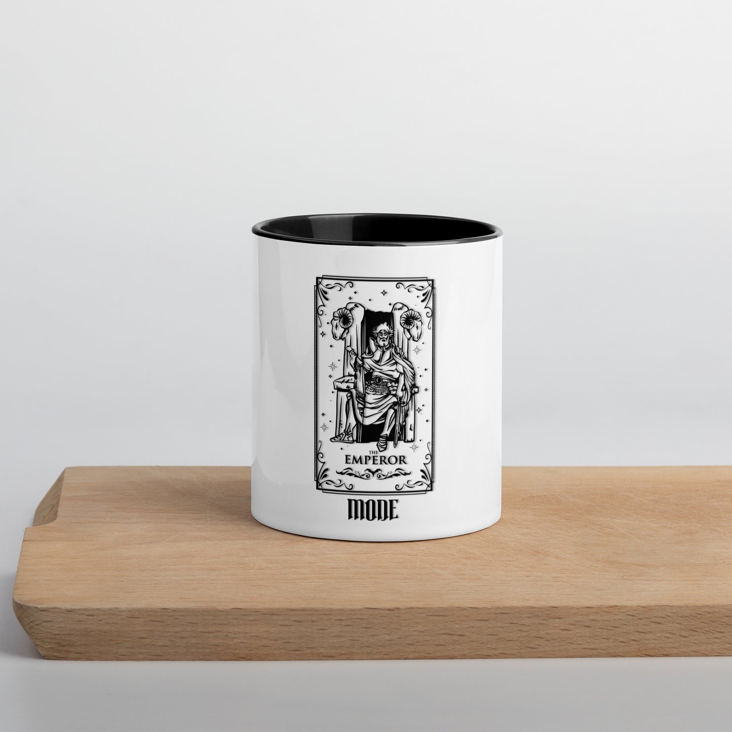 Emperor (Black) Mug With Color Inside