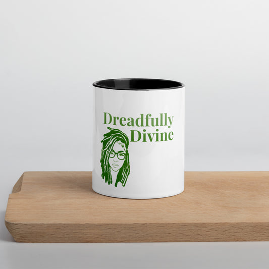 DD Woman (Green) Mug With Color Inside