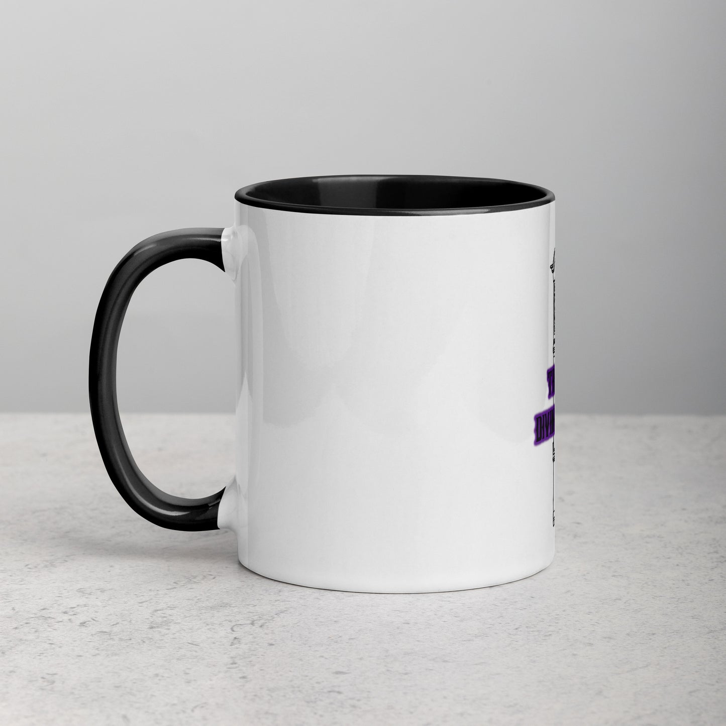 Time #2 Mug With Color Inside