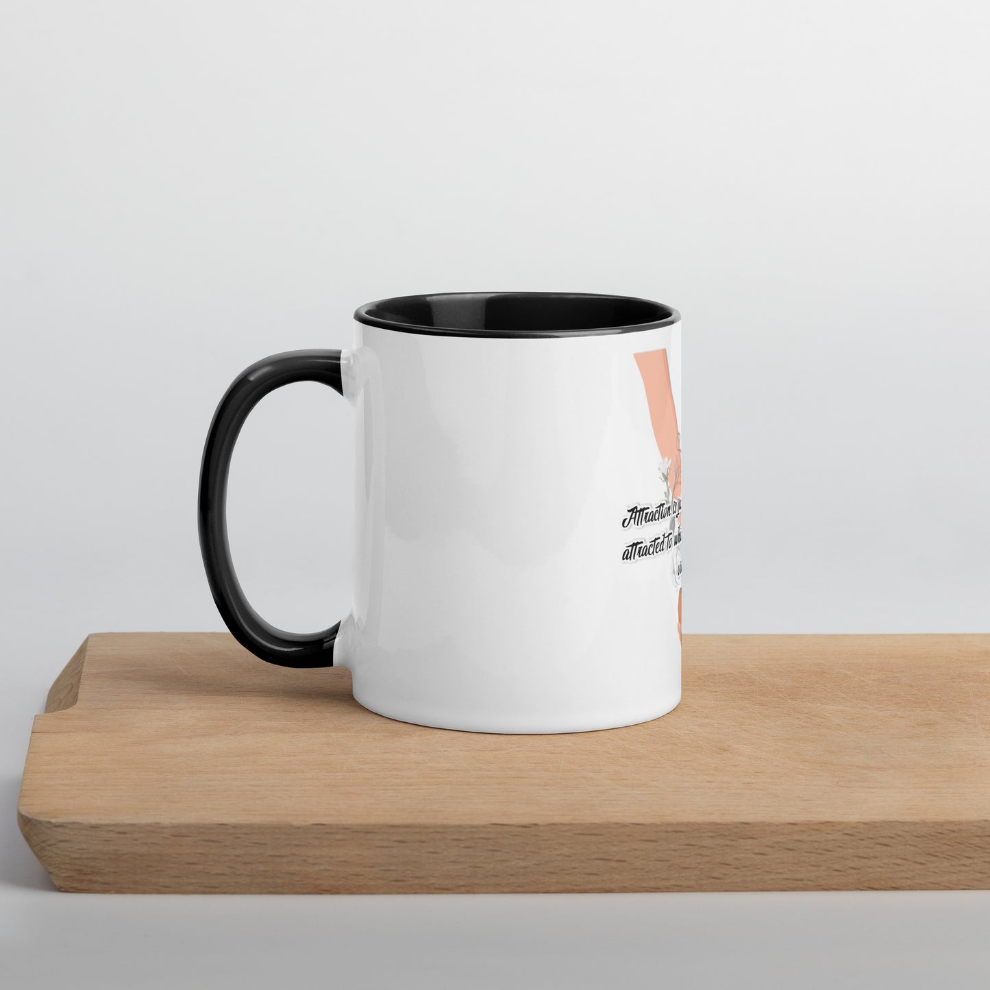 Law Of Resonance Mug With Color Inside