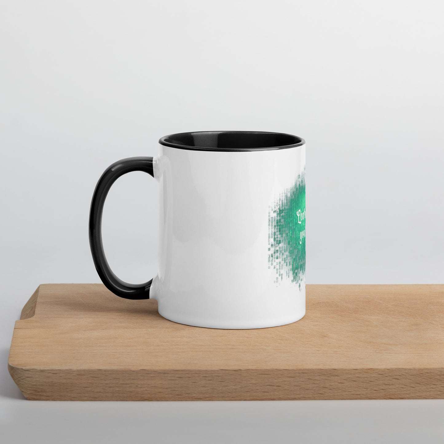 Binary Breakdown Mug with Color Inside
