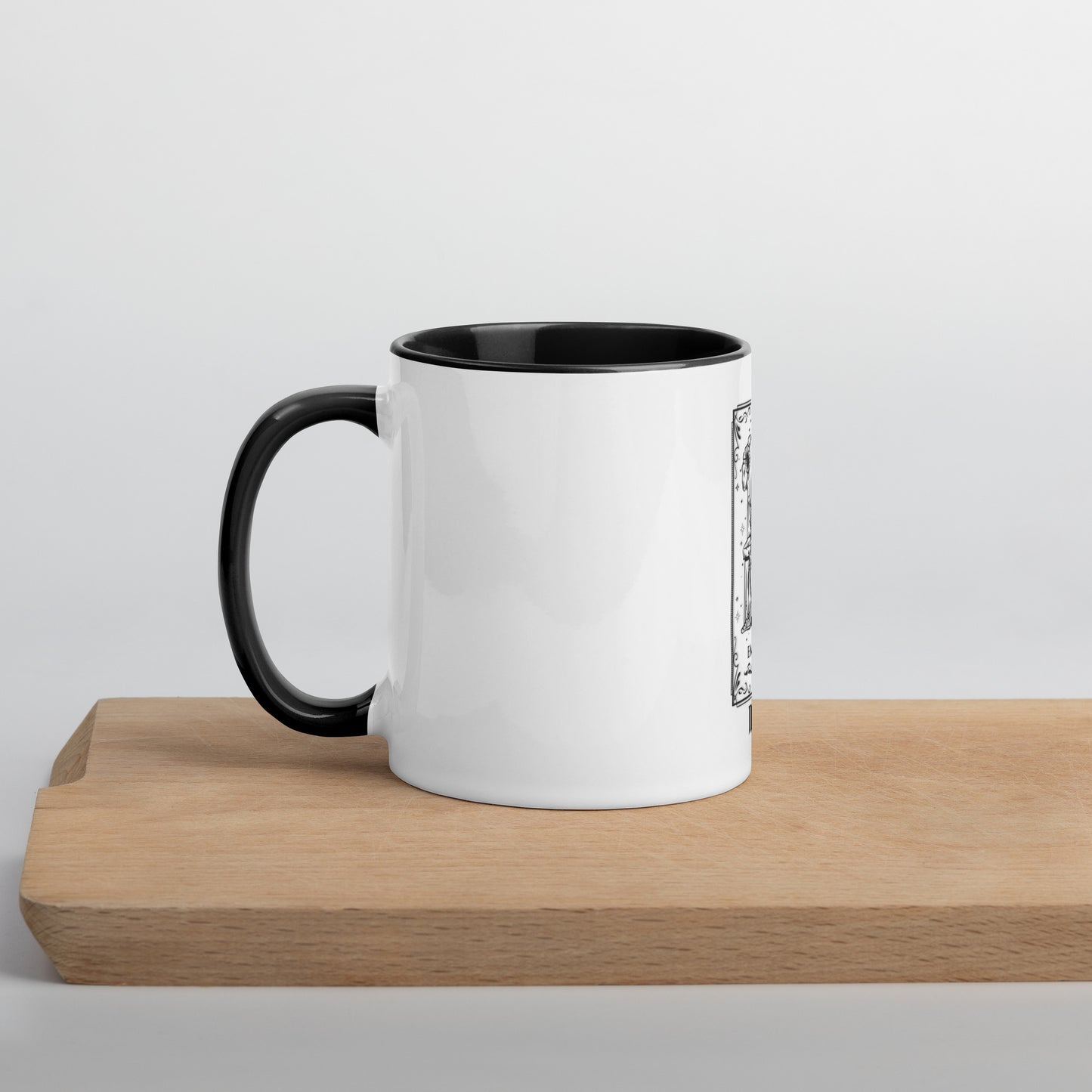 Emperor (Black) Mug With Color Inside