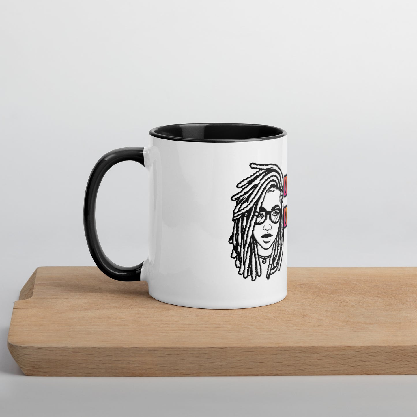 DD Woman (Multi-color) Mug With Color Inside