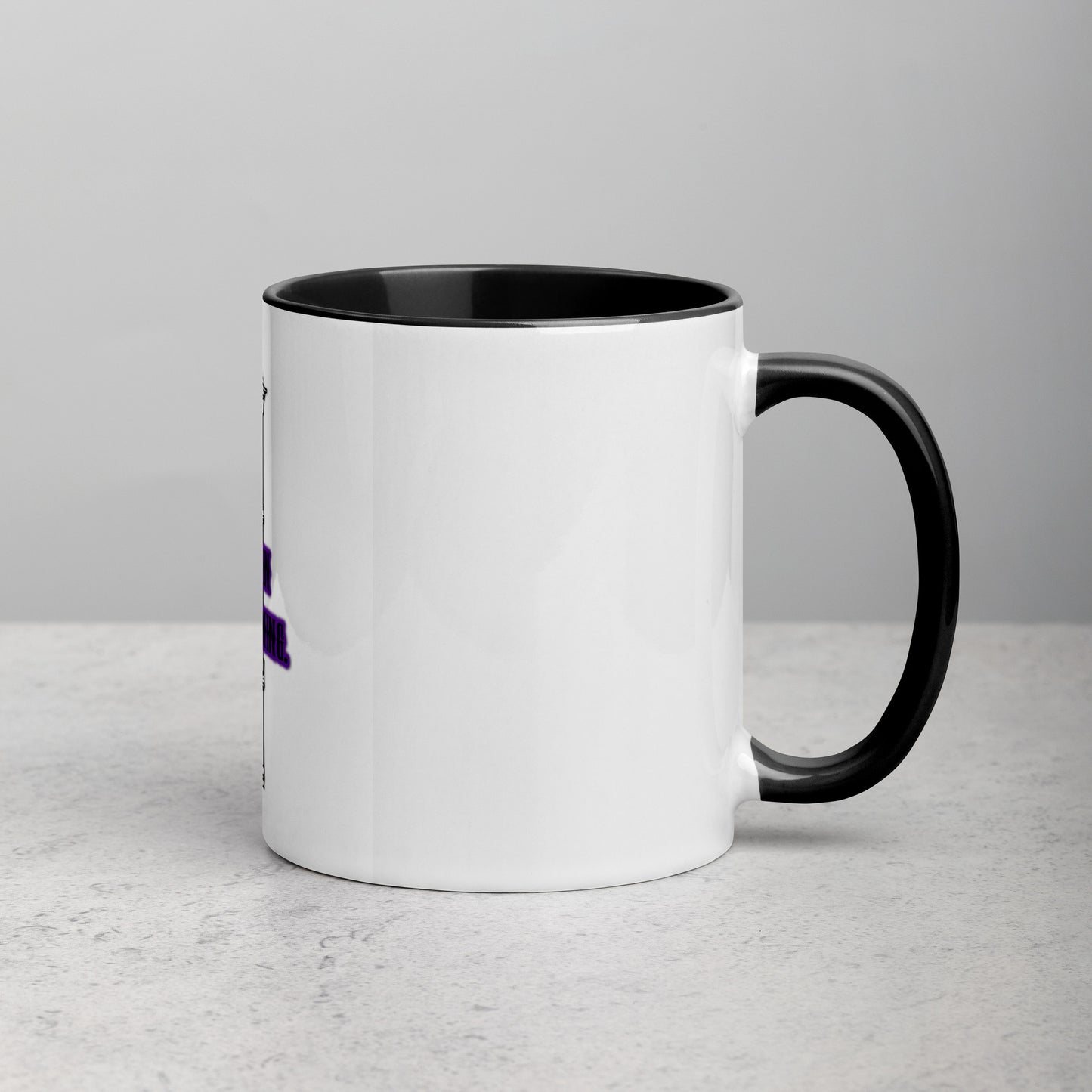 Time #2 Mug With Color Inside