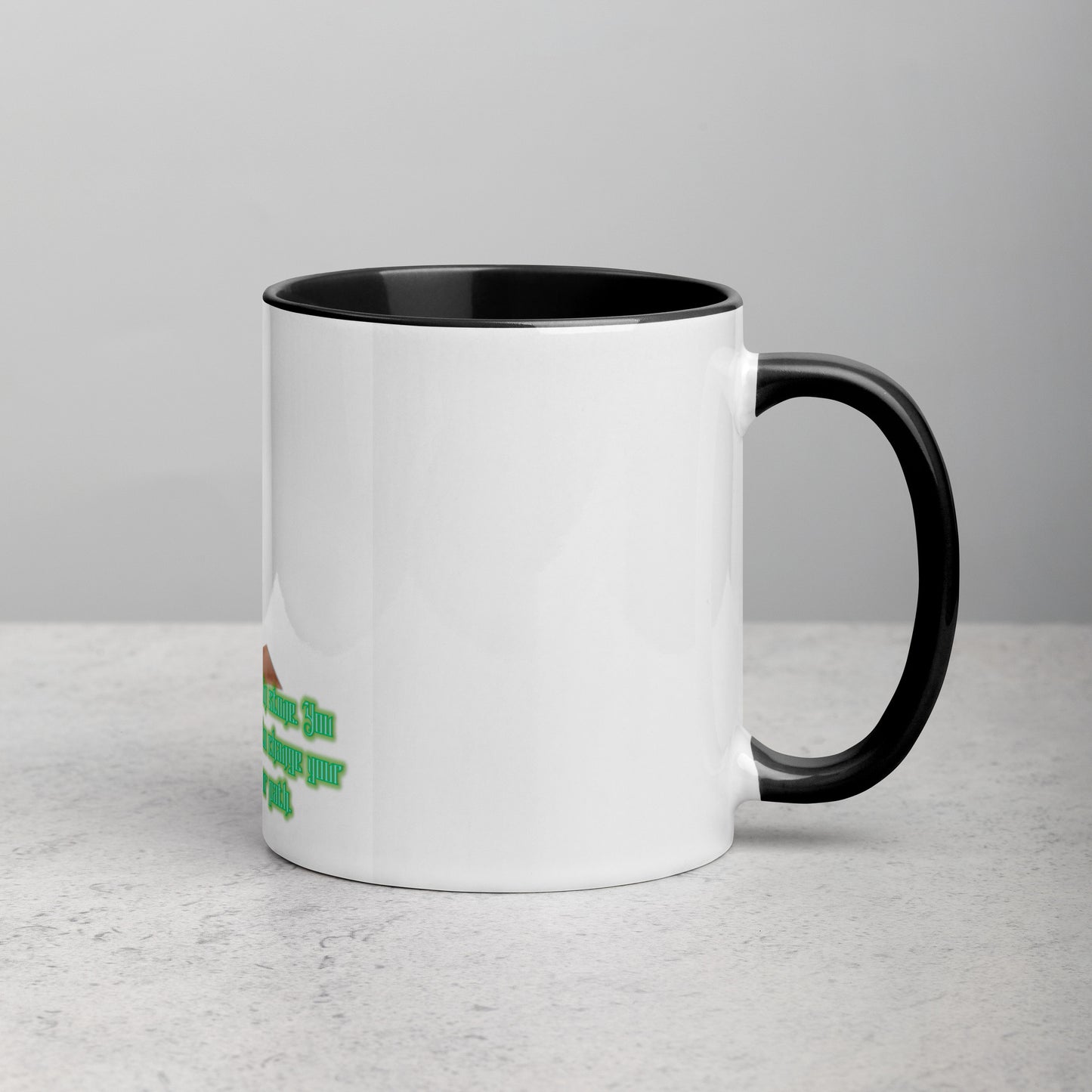 Set In Stone Mug With Color Inside