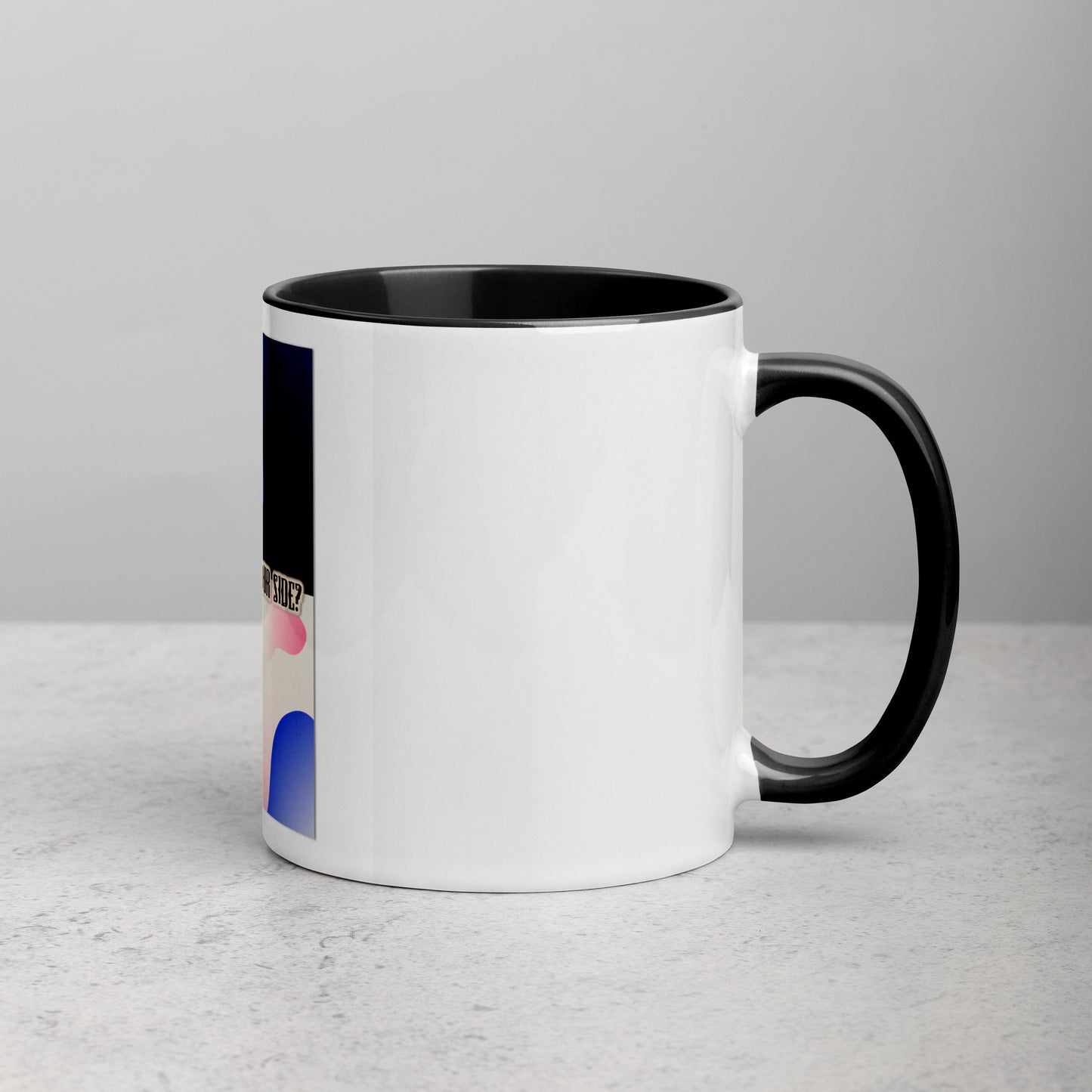 Self-Protection Mug With Color Inside