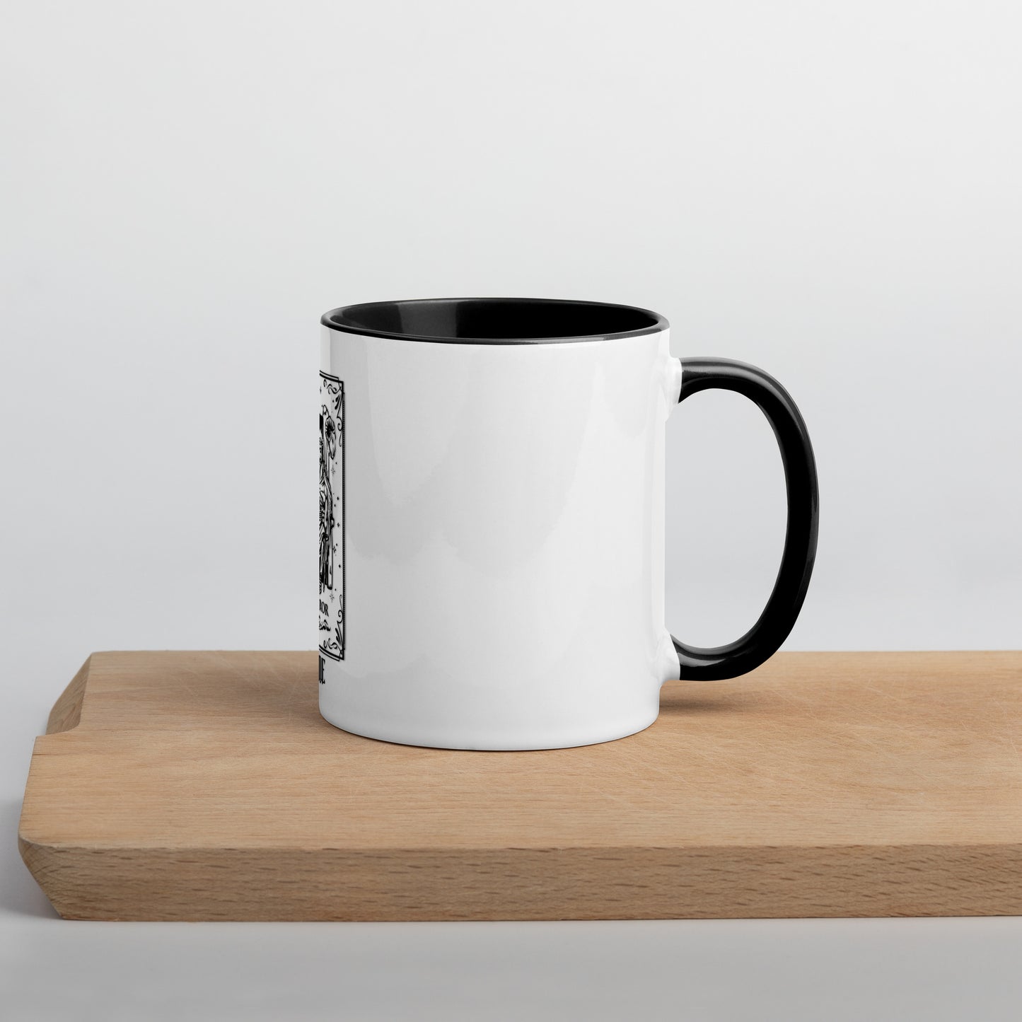 Emperor (Black) Mug With Color Inside