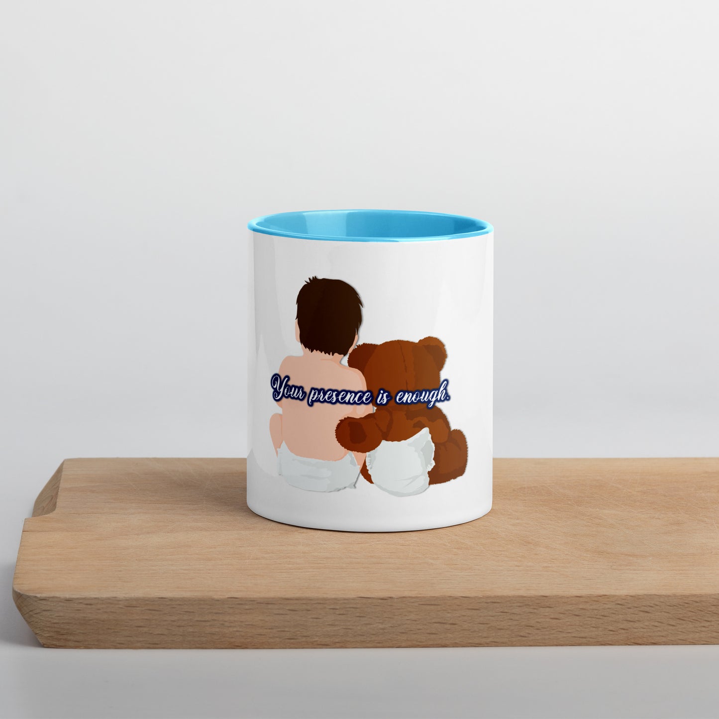 Enough #2 Mug With Color Inside