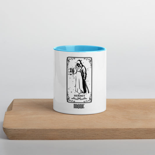 Hermit (Black) Mug With Color Inside