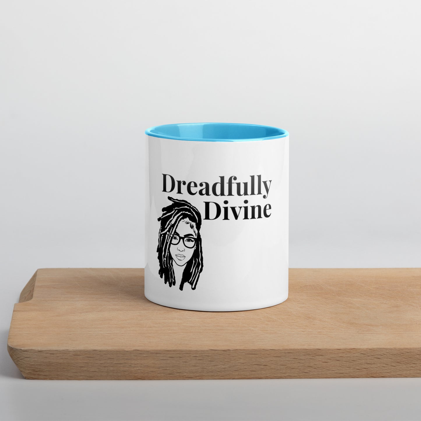 DD Woman (Black) Mug With Color Inside
