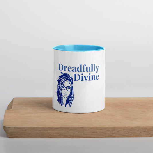 DD Woman (Blue) Mug With Color Inside