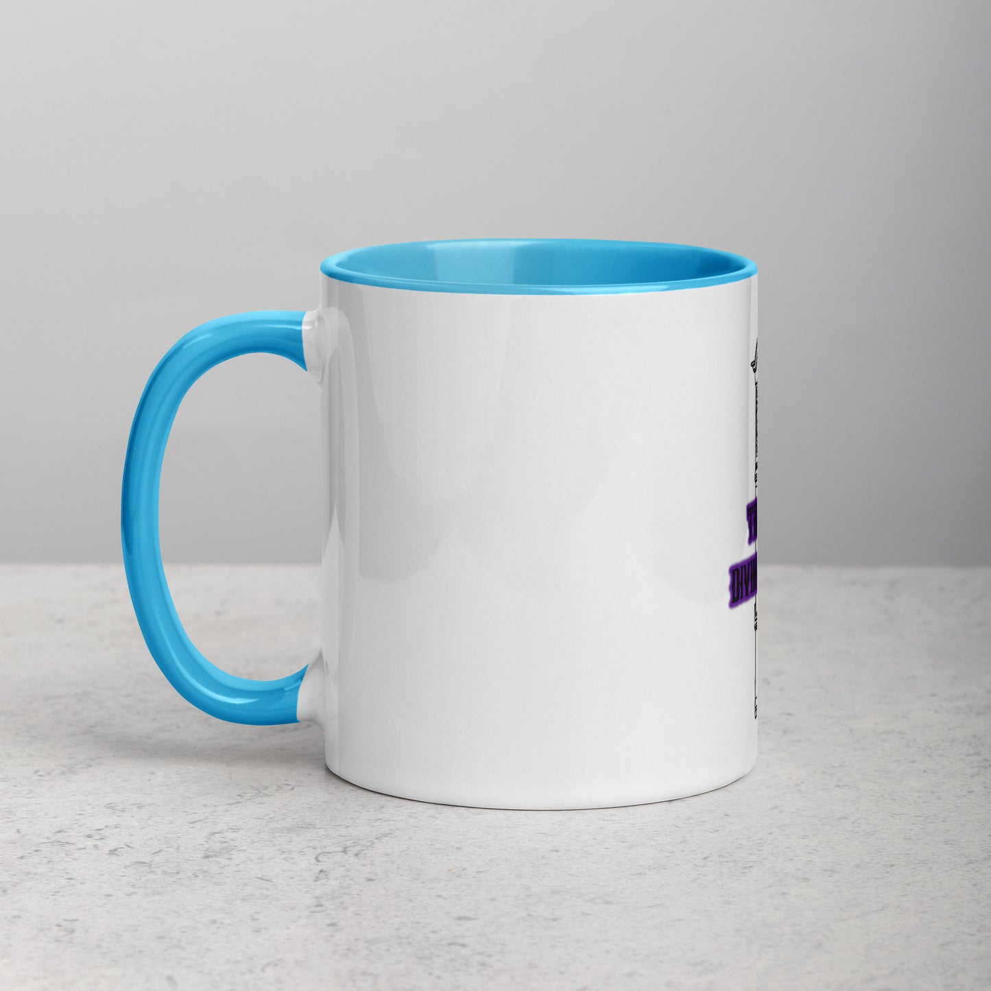 Time #2 Mug With Color Inside