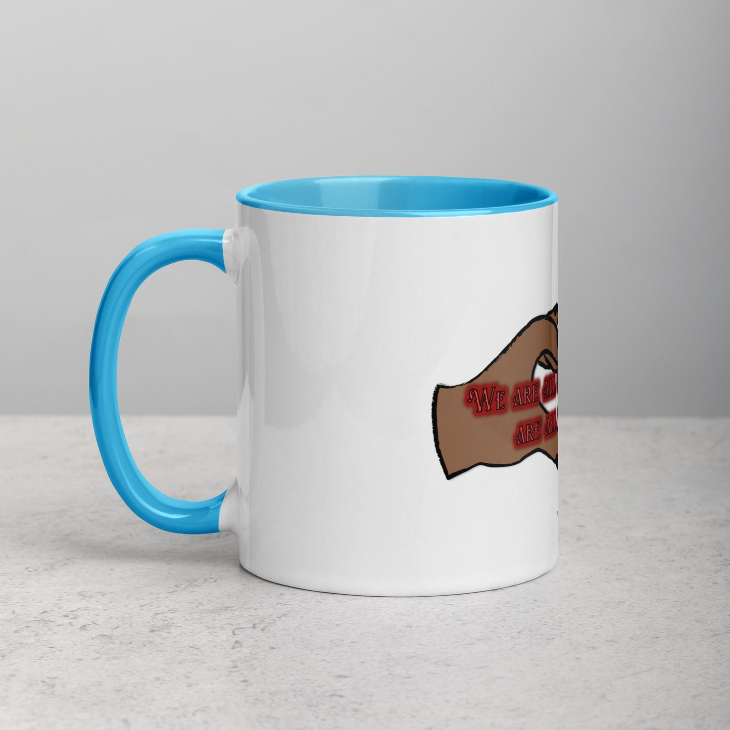 Unique Mug With Color Inside