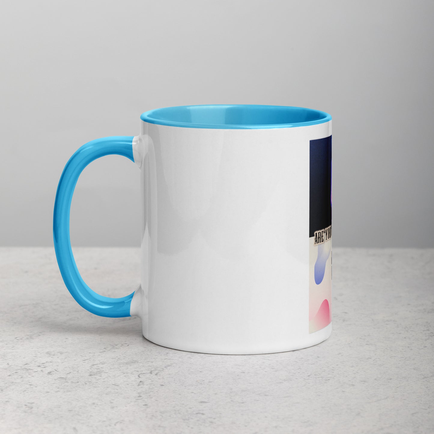 Self-Protection Mug With Color Inside