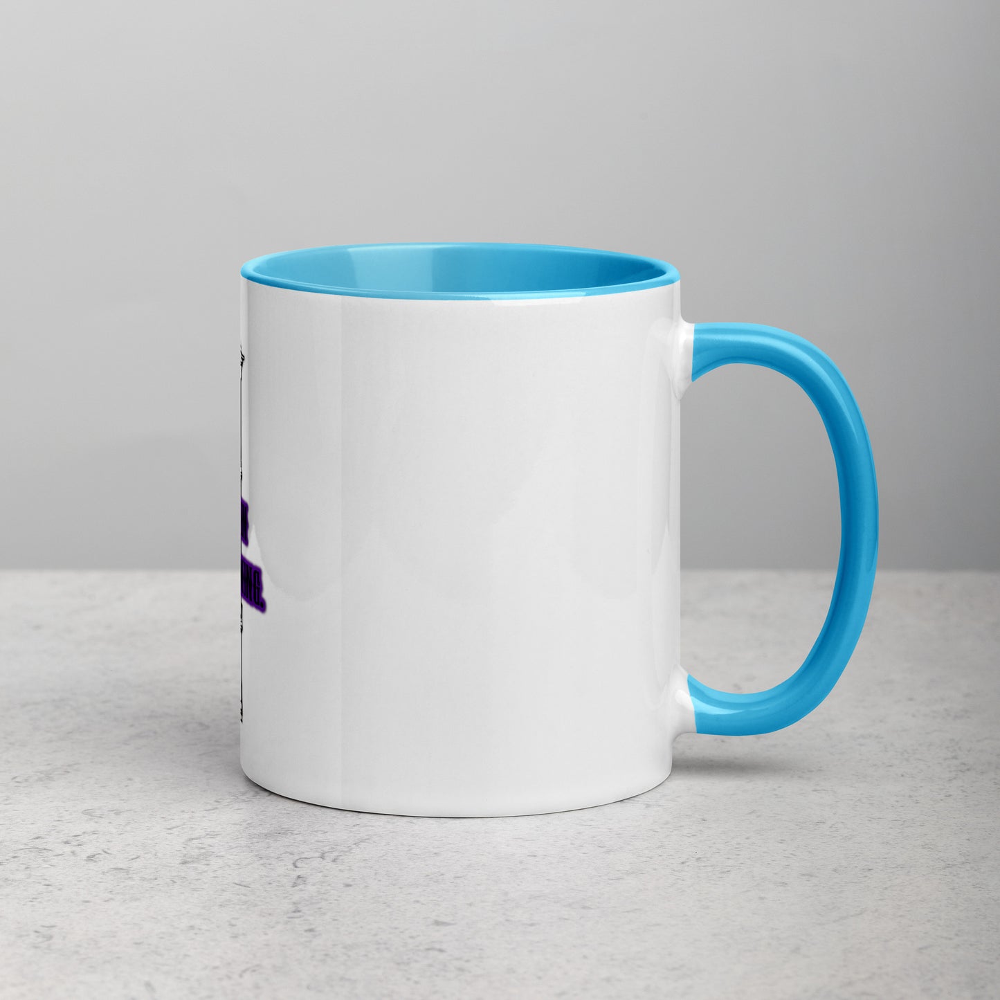 Time #2 Mug With Color Inside