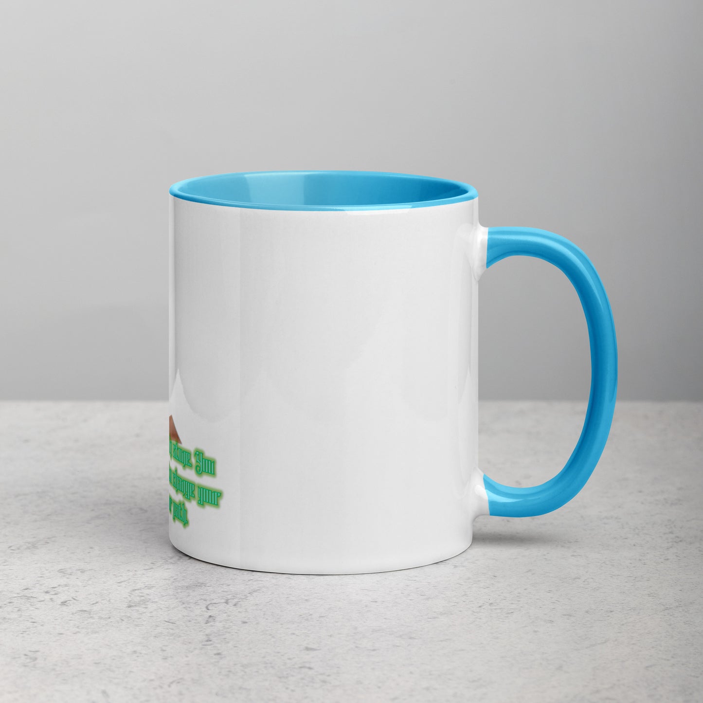 Set In Stone Mug With Color Inside