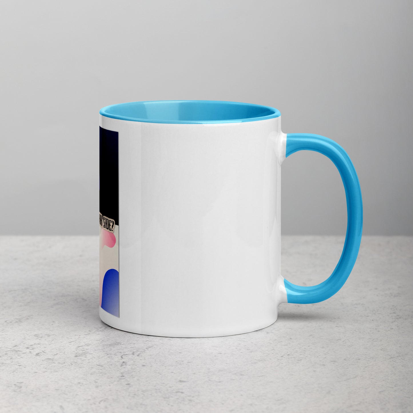 Self-Protection Mug With Color Inside