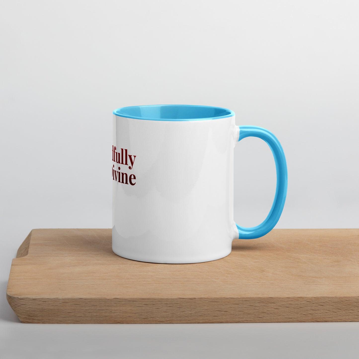 DD Woman (Maroon) Mug With Color Inside