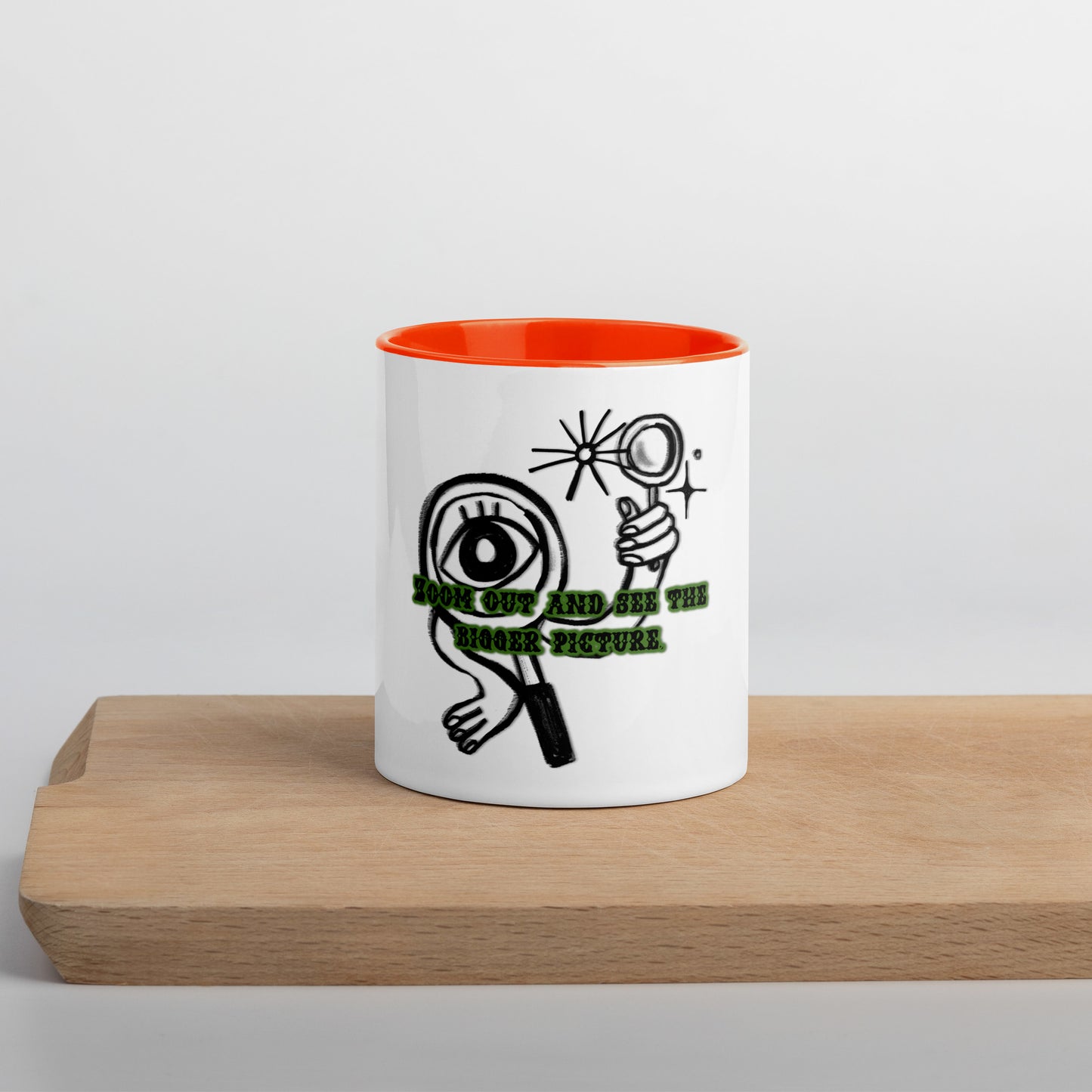 Different Lens Mug With Color Inside