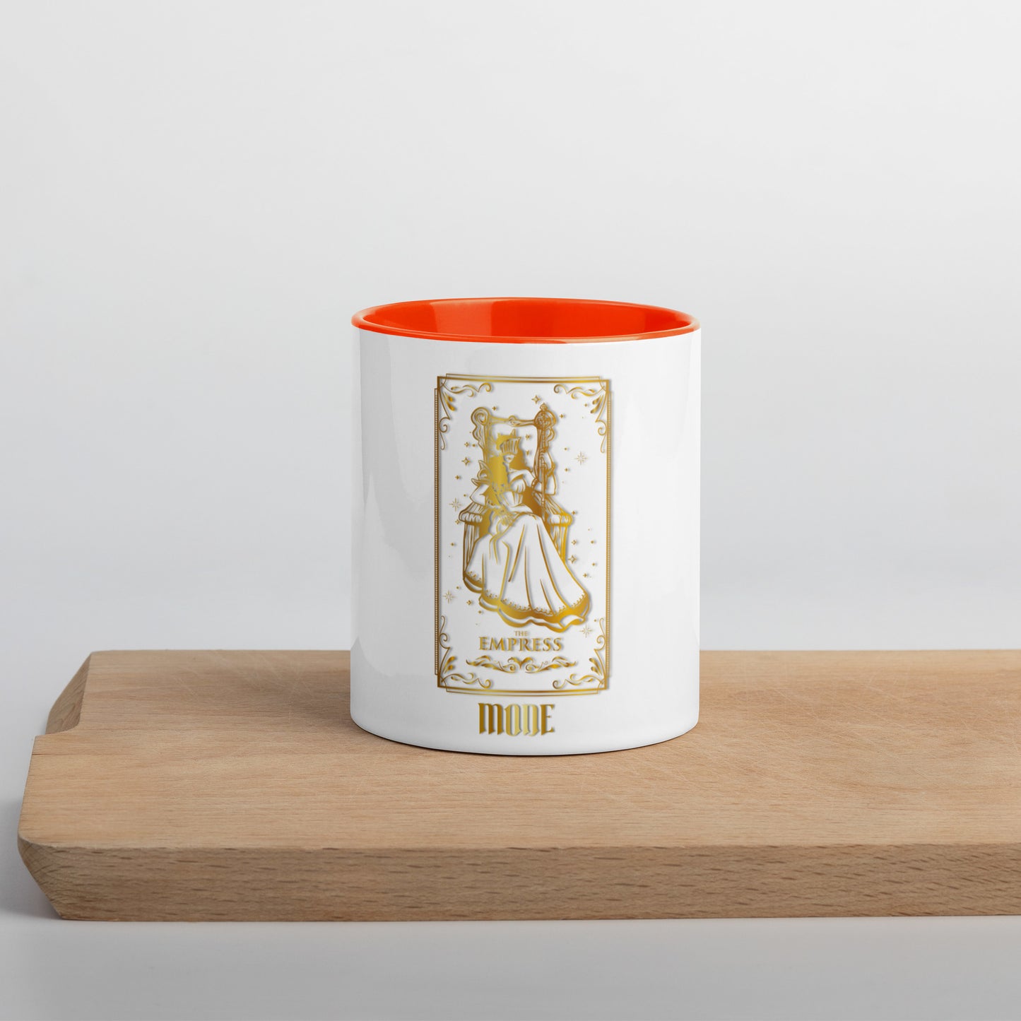 Empress (Gold) Mug With Color Inside