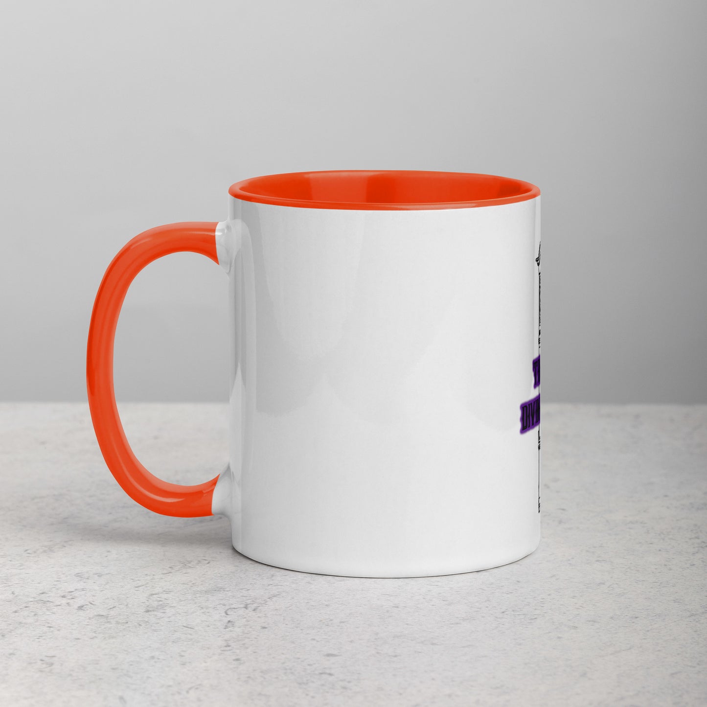 Time #2 Mug With Color Inside