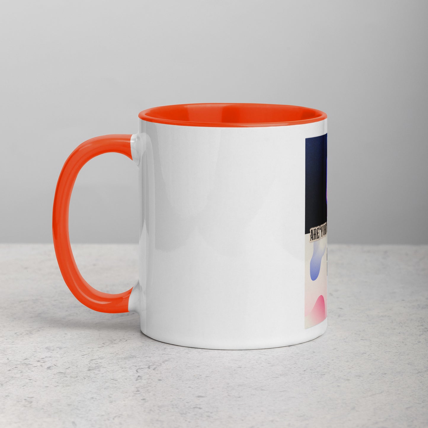 Self-Protection Mug With Color Inside