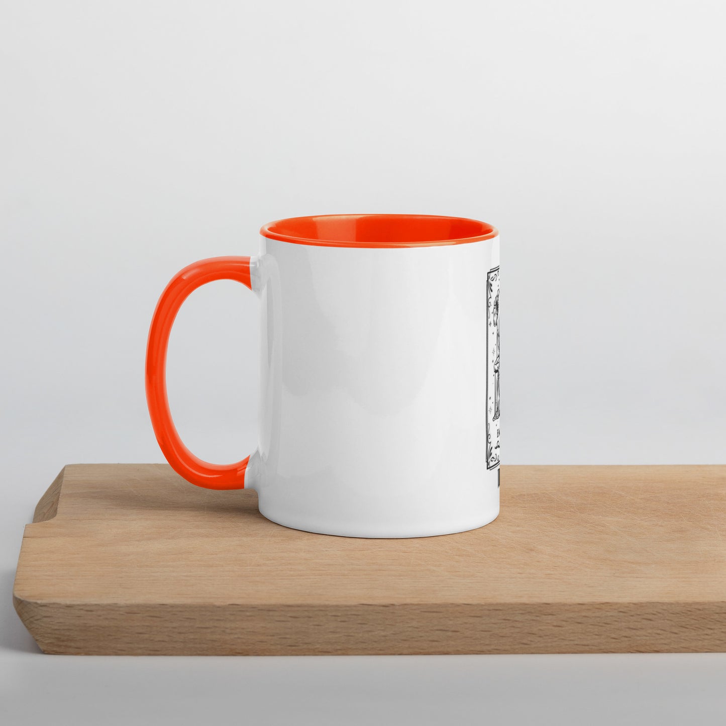 Emperor (Black) Mug With Color Inside