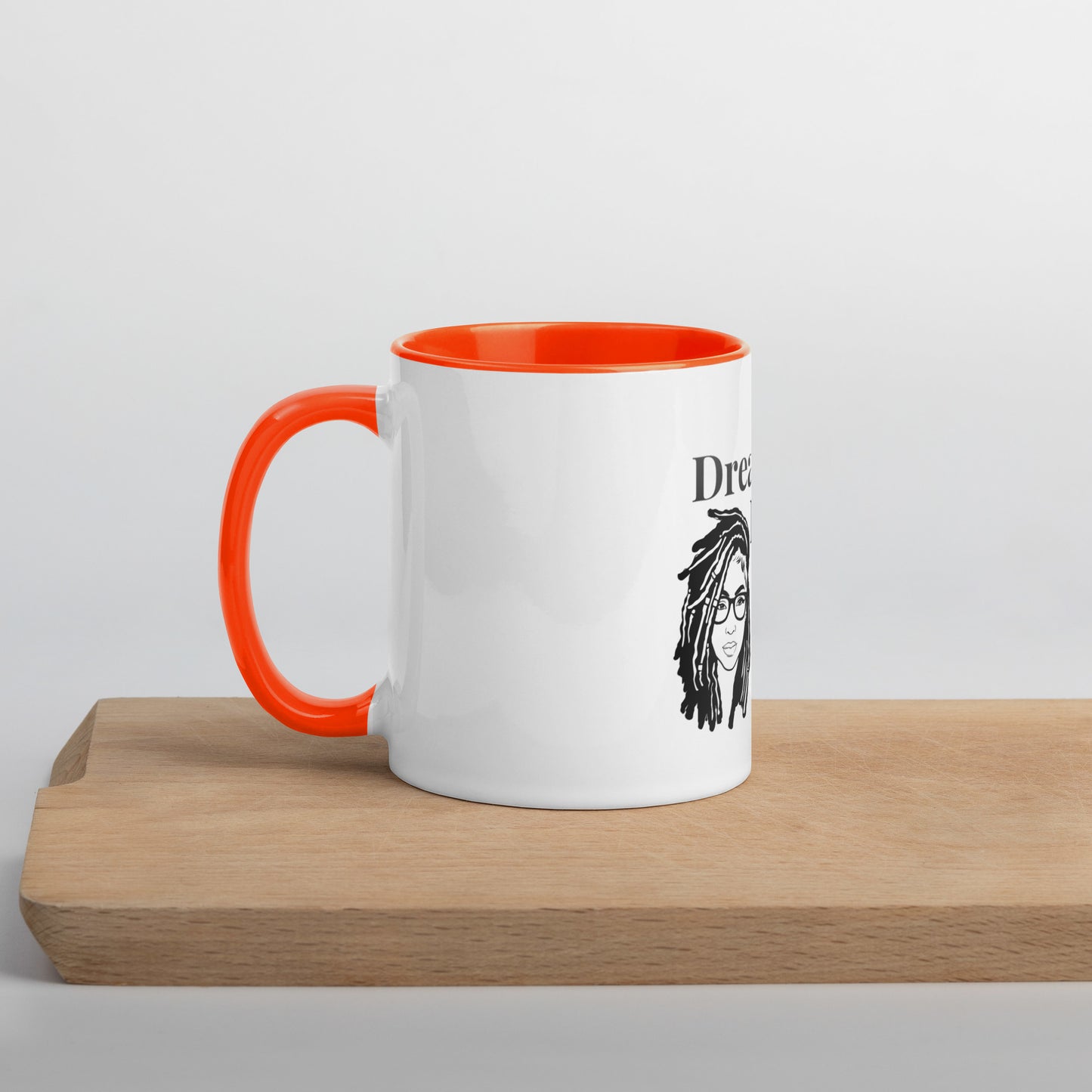 DD Woman (Black) Mug With Color Inside