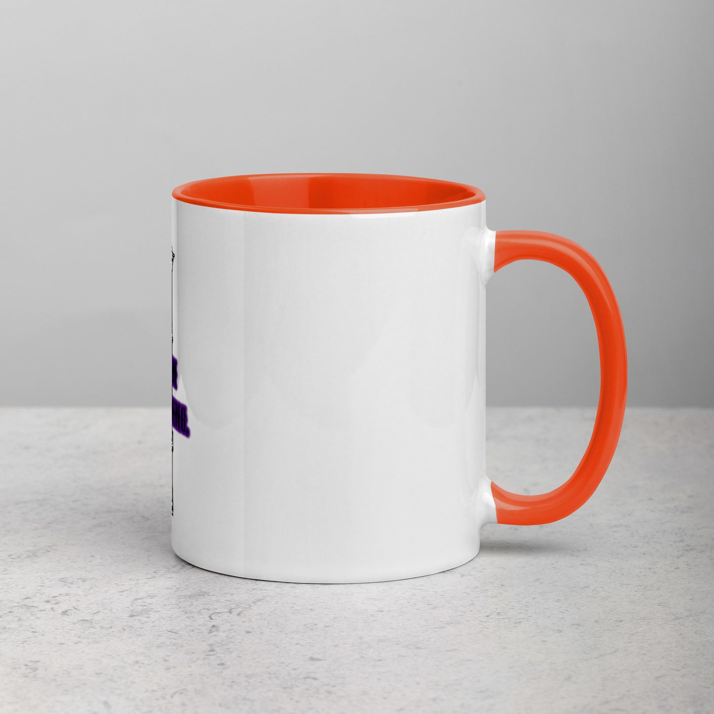 Time #2 Mug With Color Inside