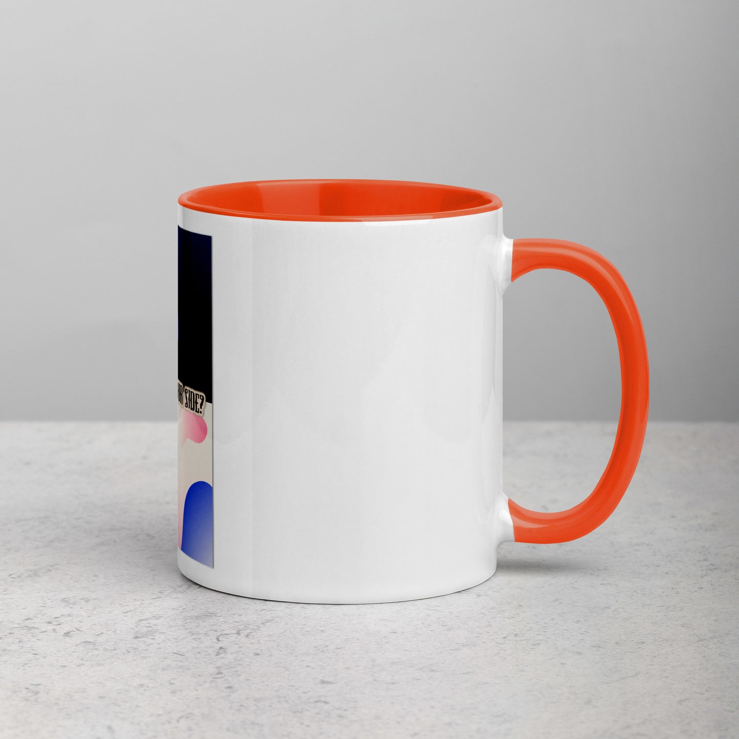 Self-Protection Mug With Color Inside