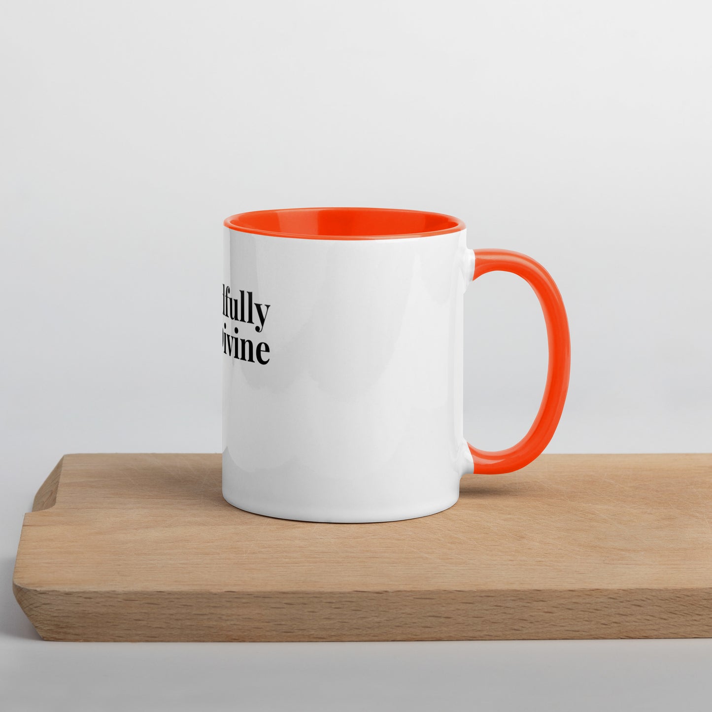DD Woman (Black) Mug With Color Inside