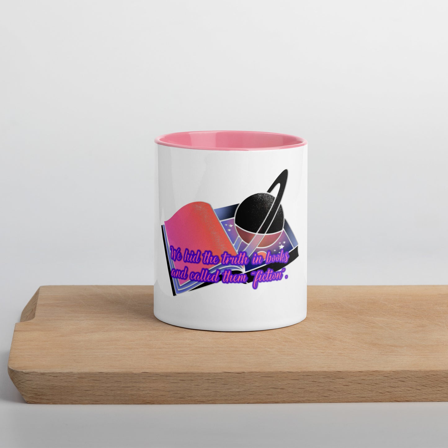Fiction Mug With Color Inside
