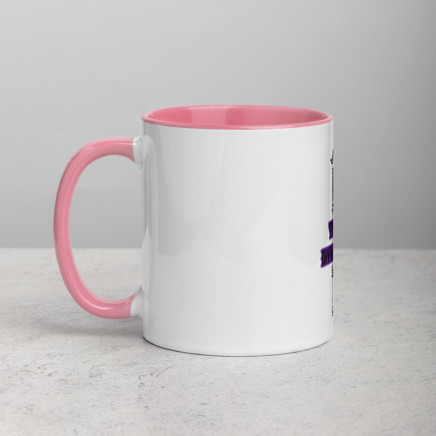Time #2 Mug With Color Inside