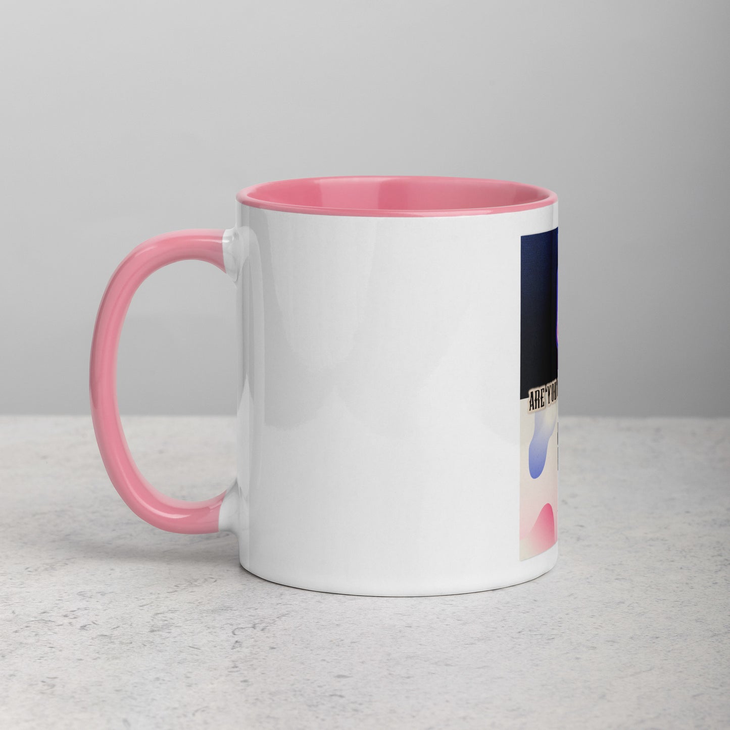 Self-Protection Mug With Color Inside