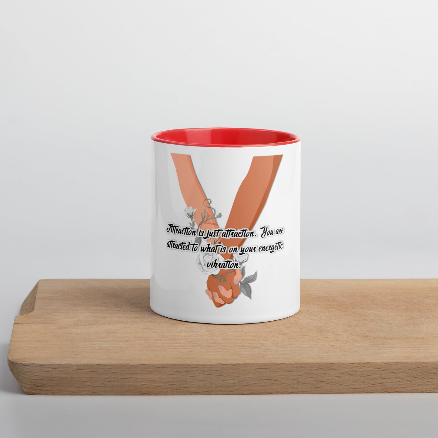 Law Of Resonance Mug With Color Inside