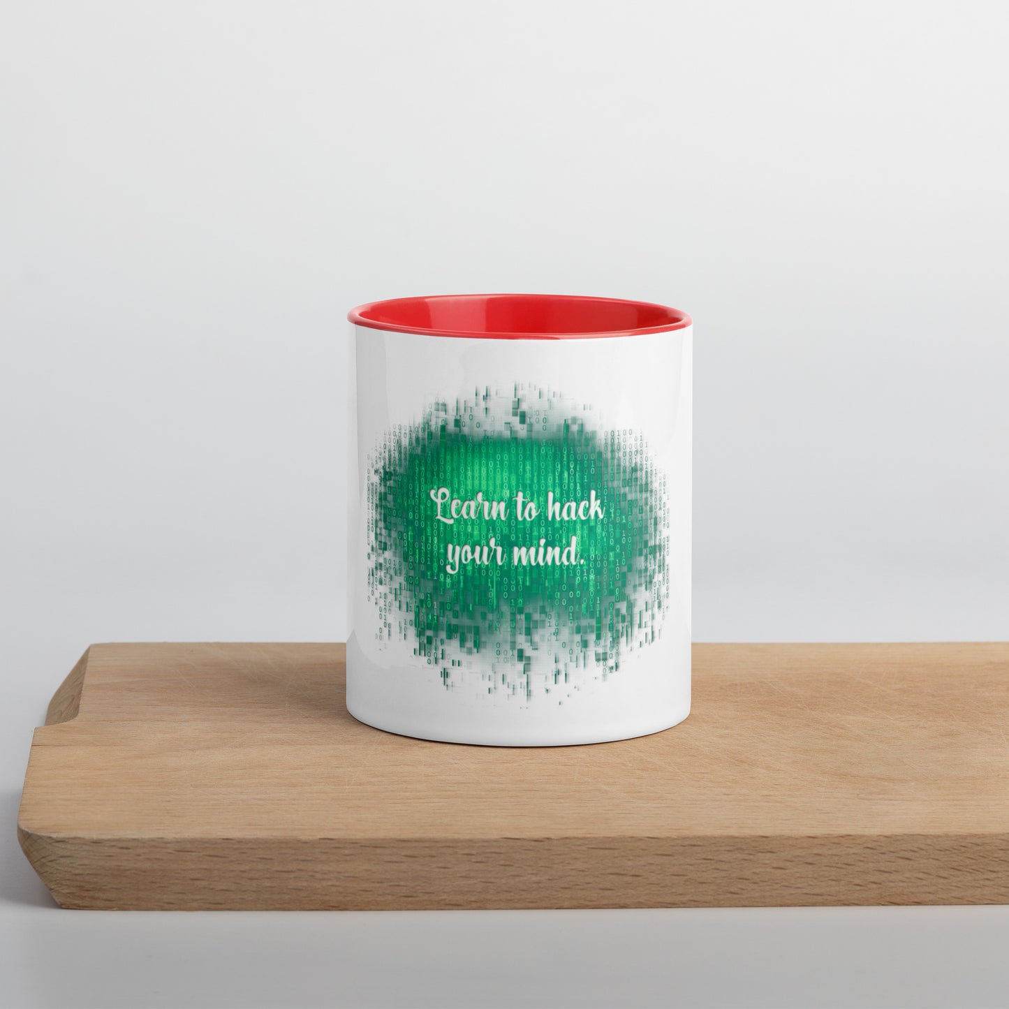 Binary Breakdown Mug with Color Inside