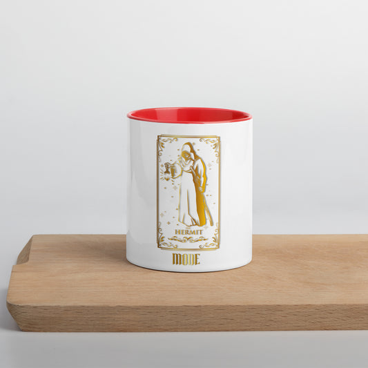 Hermit (Gold) Mug With Color Inside