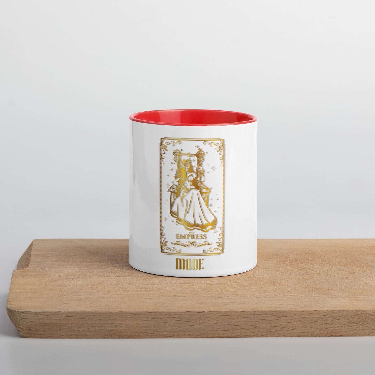 Empress (Gold) Mug With Color Inside