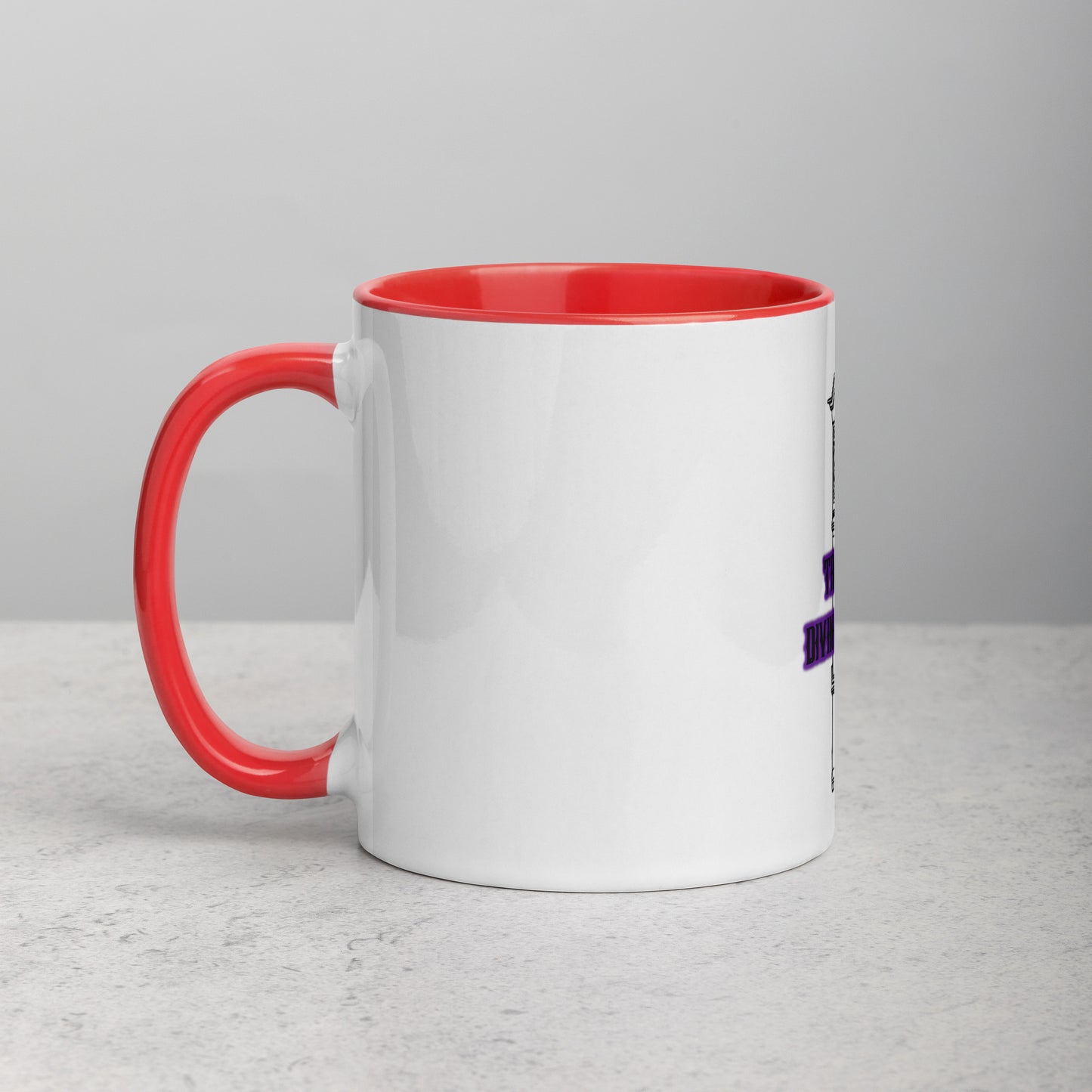 Time #2 Mug With Color Inside