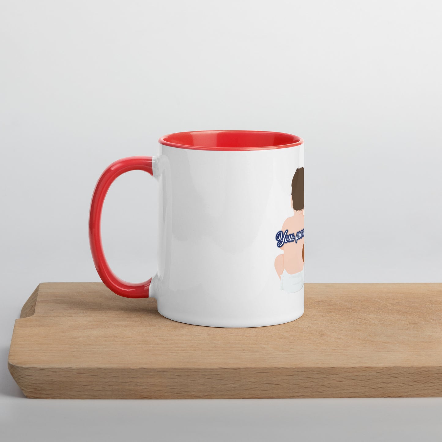 Enough #2 Mug With Color Inside