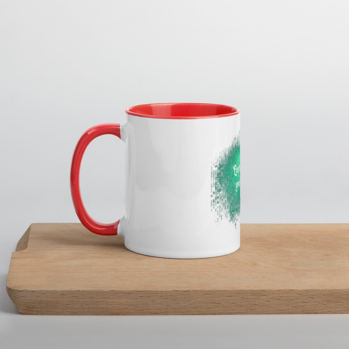 Binary Breakdown Mug with Color Inside