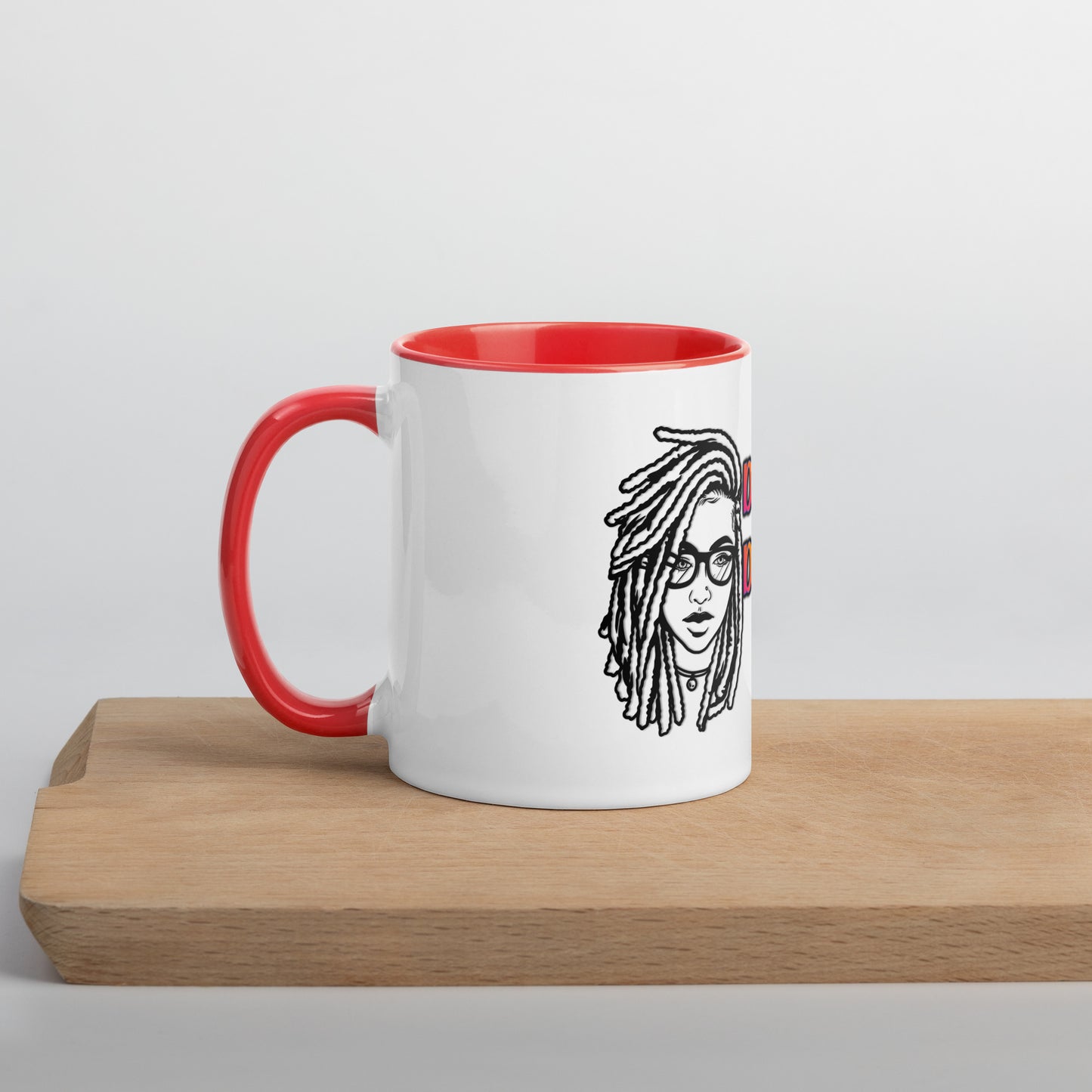 DD Woman (Multi-color) Mug With Color Inside