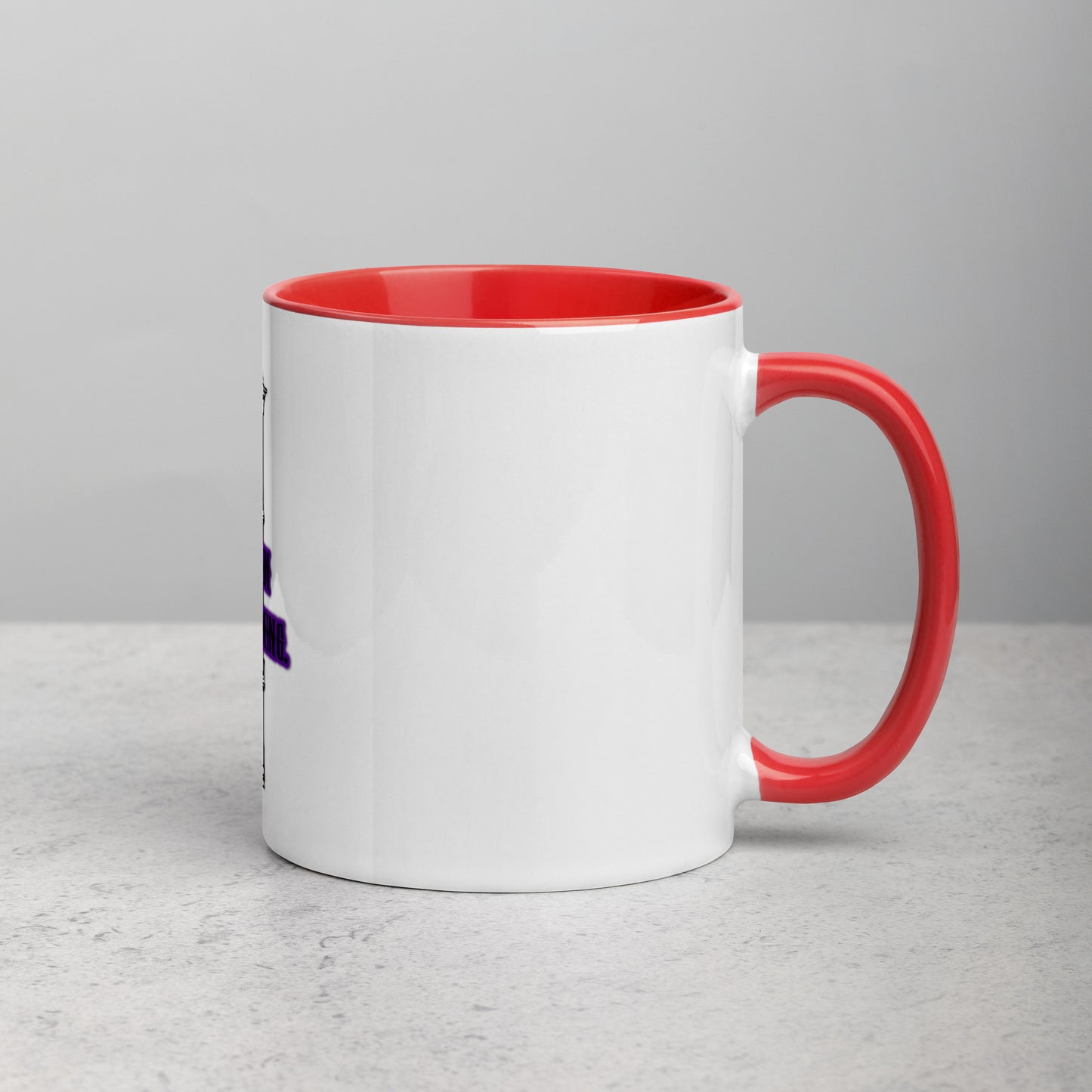 Time #2 Mug With Color Inside